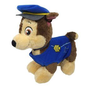 Build A Bear Workshop Paw Patrol Chase Plush Nickelodeon 15" Stuffed Animal Toy